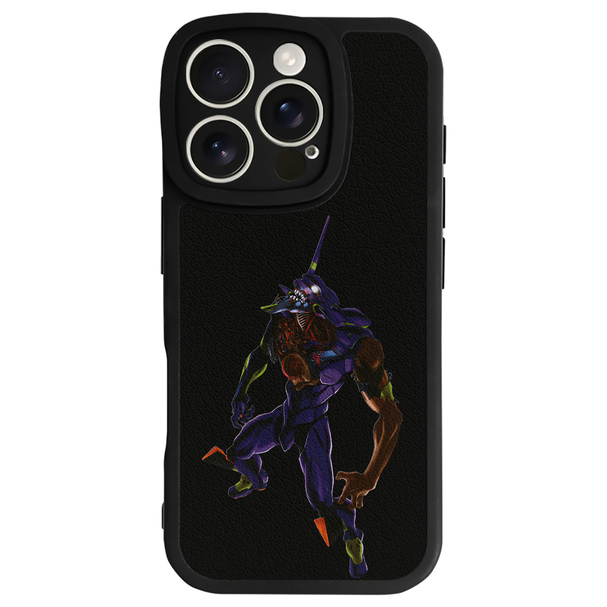 （画像用） EVA 新世紀エヴァンゲリオン 【iPhone 16シリーズ対応】シリコンスマホケース（レザー調） 材質：シリコン